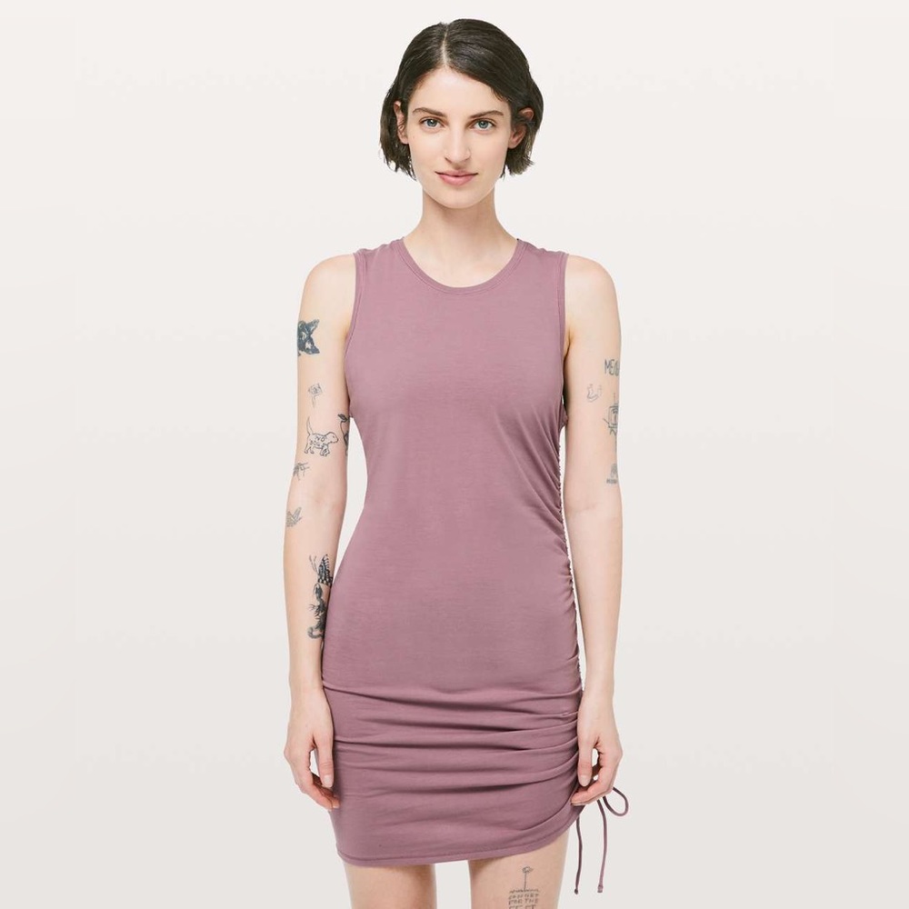 Lululemon Cinch It Dress Figue